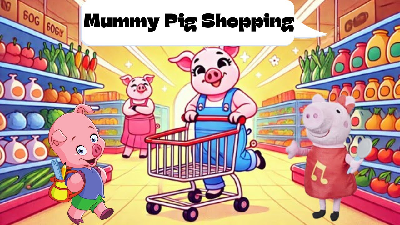 Mummy Pig Shopping and Dancing | Peppa Pig's Mum #mummypig #peppapig #kids