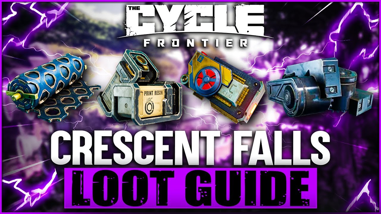 ULTIMATE Beginner Crescent Falls Loot Guide - Key Items found at each MONUMENT | The Cycle: Frontier