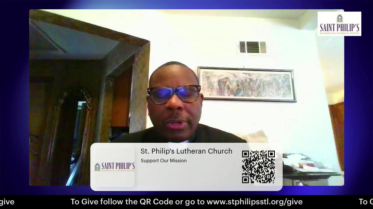 St. Philip’s Evangelical Lutheran Church Sunday Worship 1/4/26