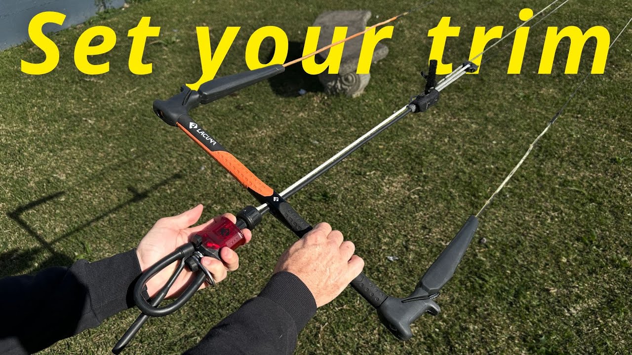 How to Trim a Kite Bar