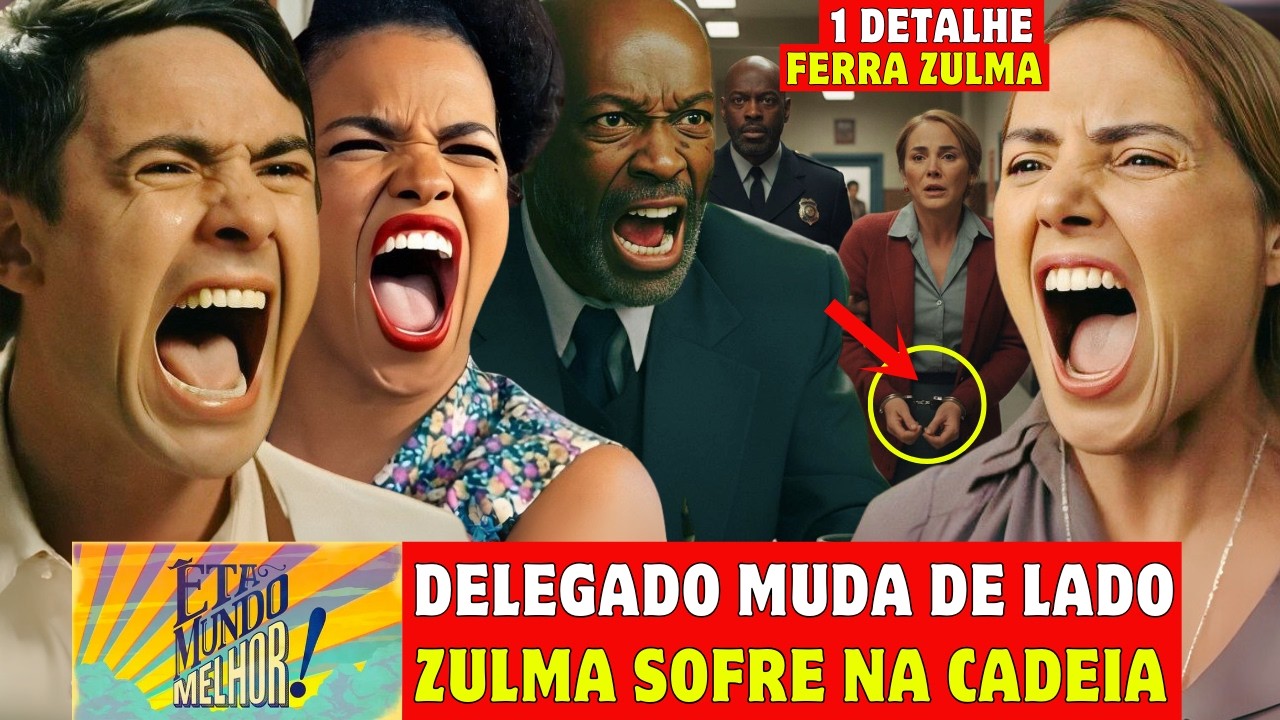 ÊTA MUNDO MELHOR! - QUINTA 12/02 DELEGADO MUDA DE LADO! PLANO DE CANDINHO FERRA ZULMA RESUMO NOVELA
