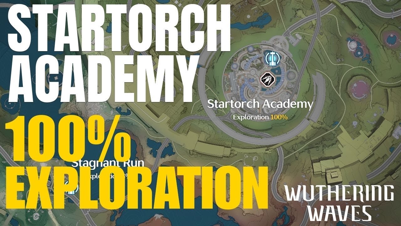 Startorch academy 100% exploration guide (all supply chests) wuthering waves