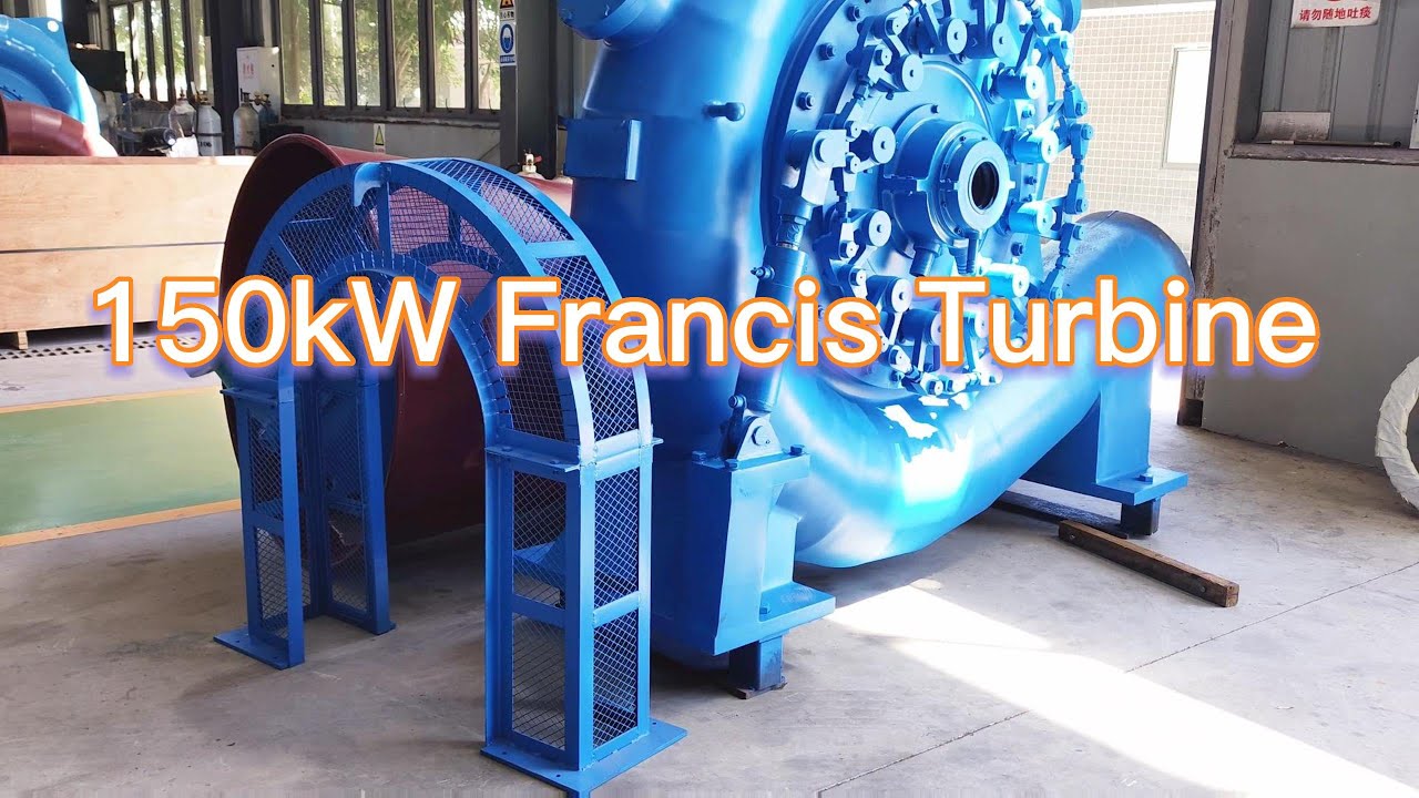 150KW Hydroelectric Francis Turbine Video