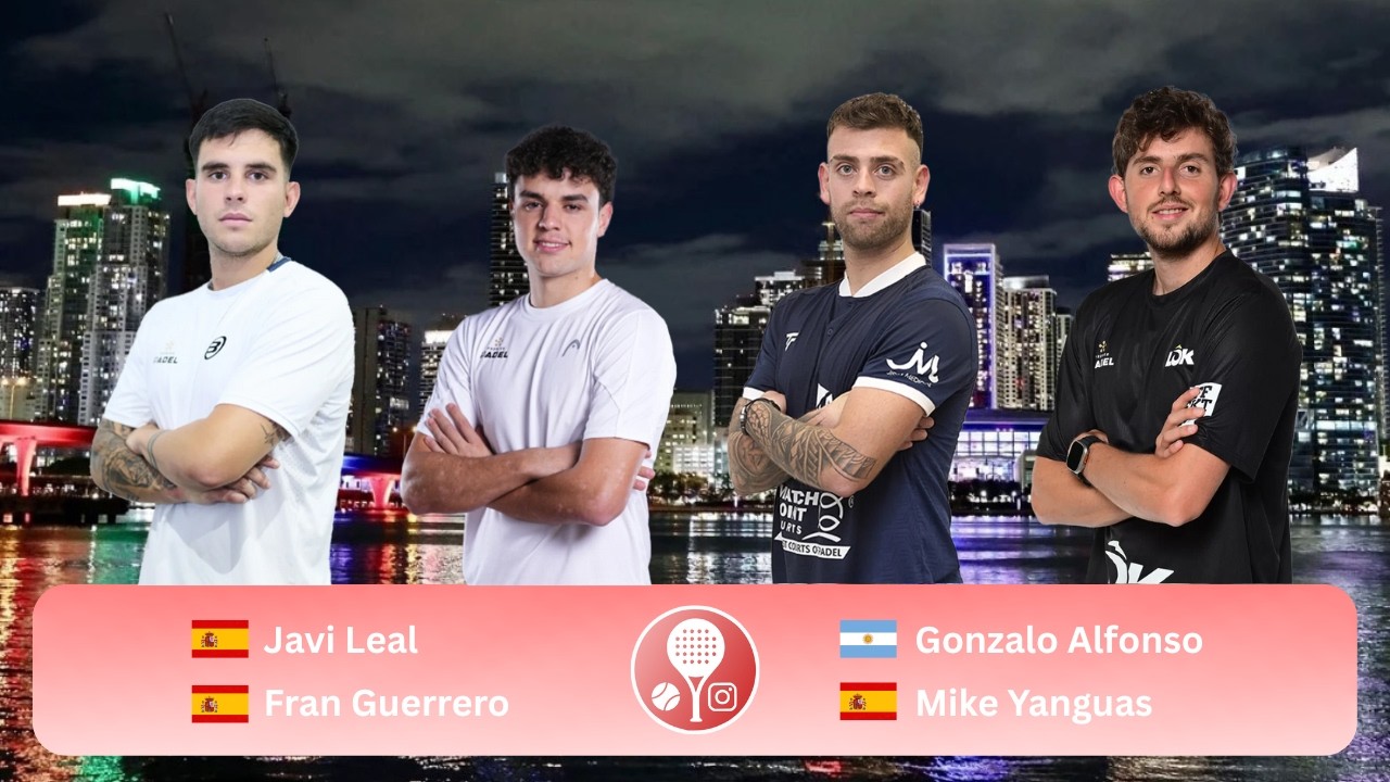 Fran Guerrero & Javi Leal vs Gonzalo Alfonso & Mike Yanguas | Reserve Cup Miami | All Points