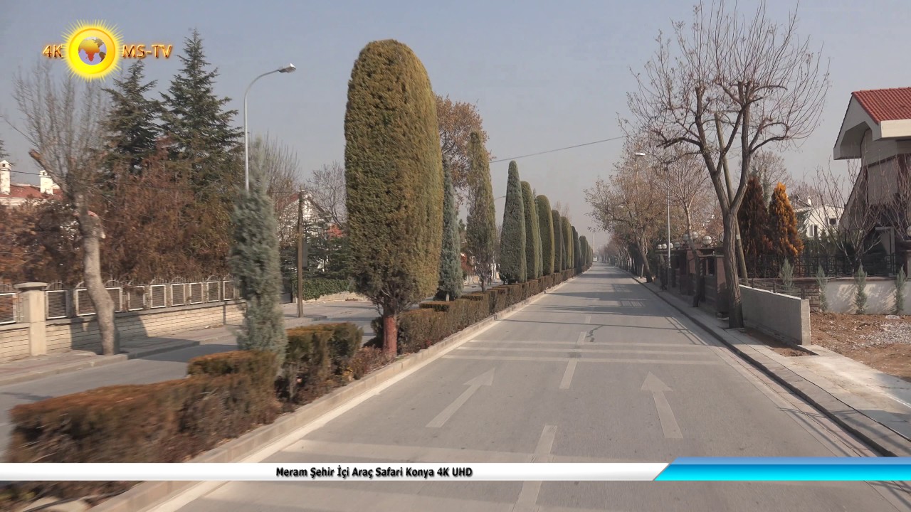 Meram Şehir İçi Araç Safari Konya 4K UHD