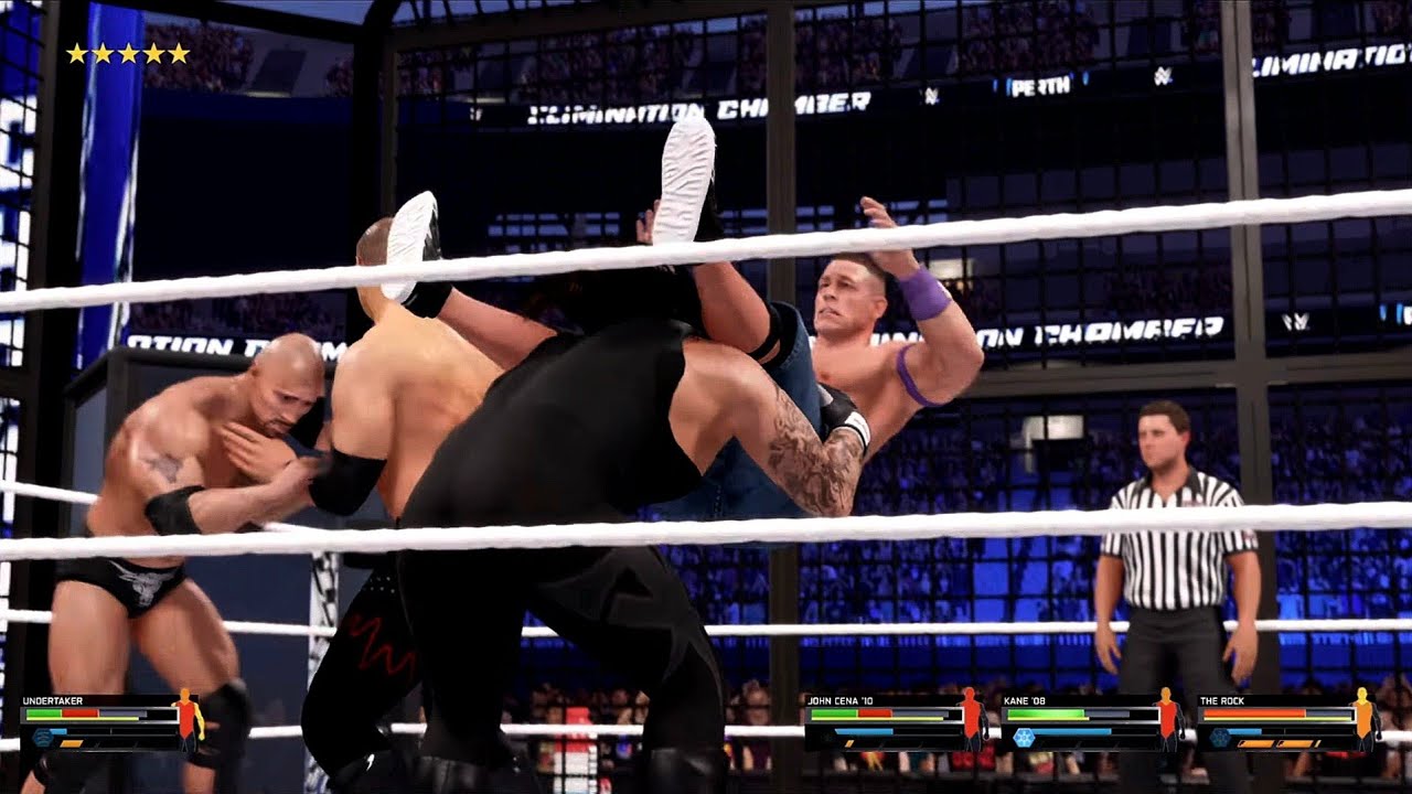 Classic WWE Elimination Chamber 2011 Title Match