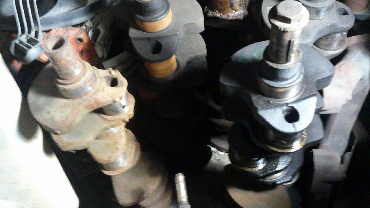How to tell a cast crankshaft from a forged. Easy way to identify forged steel crankshafts from cast