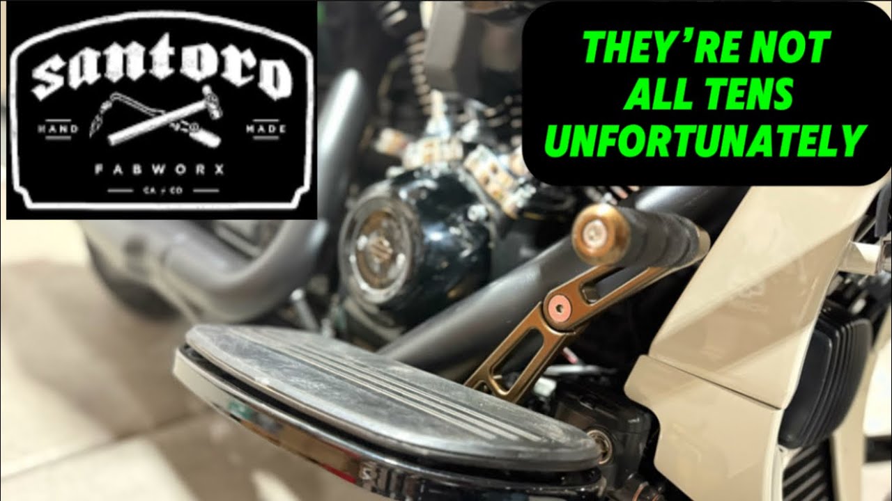 santoro fabworx | once bitten twice tight | ST bronze edition | #performancebagger #diy #install #st