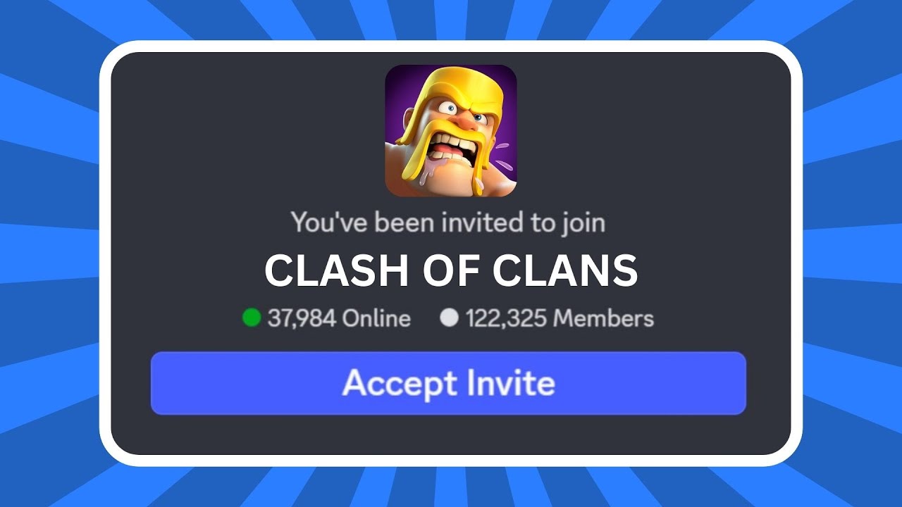 How to Join CLASH OF CLANS Discord Server (QUICK & EASY)