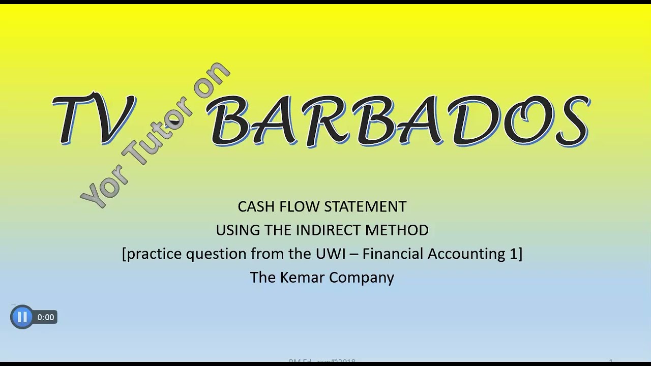 cash flow example   UWI ACCT2014 FA 1