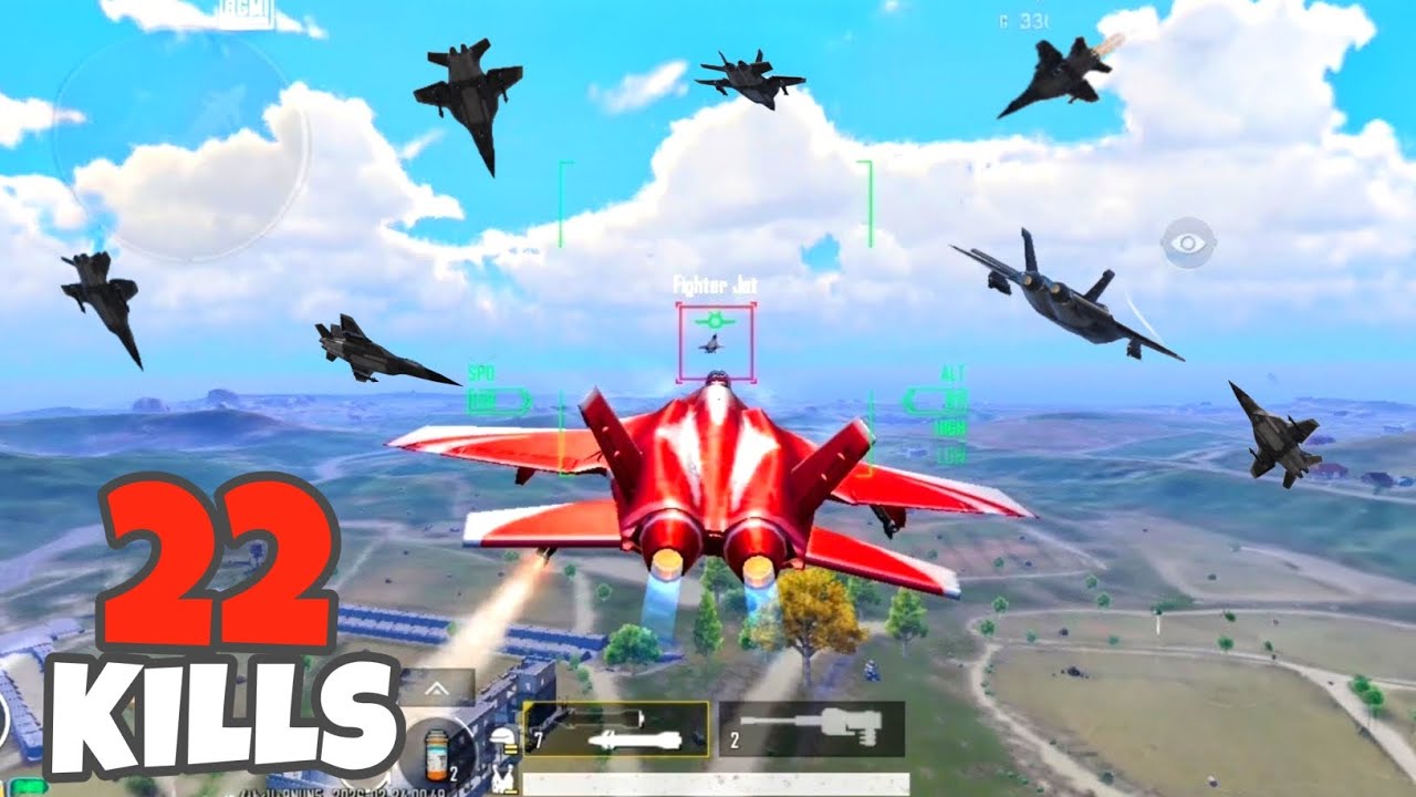I Destroyed Enemies in Fighter Jet While Fighting With Base Garage Enemies 🥵| Payload 3.0 | BGMI