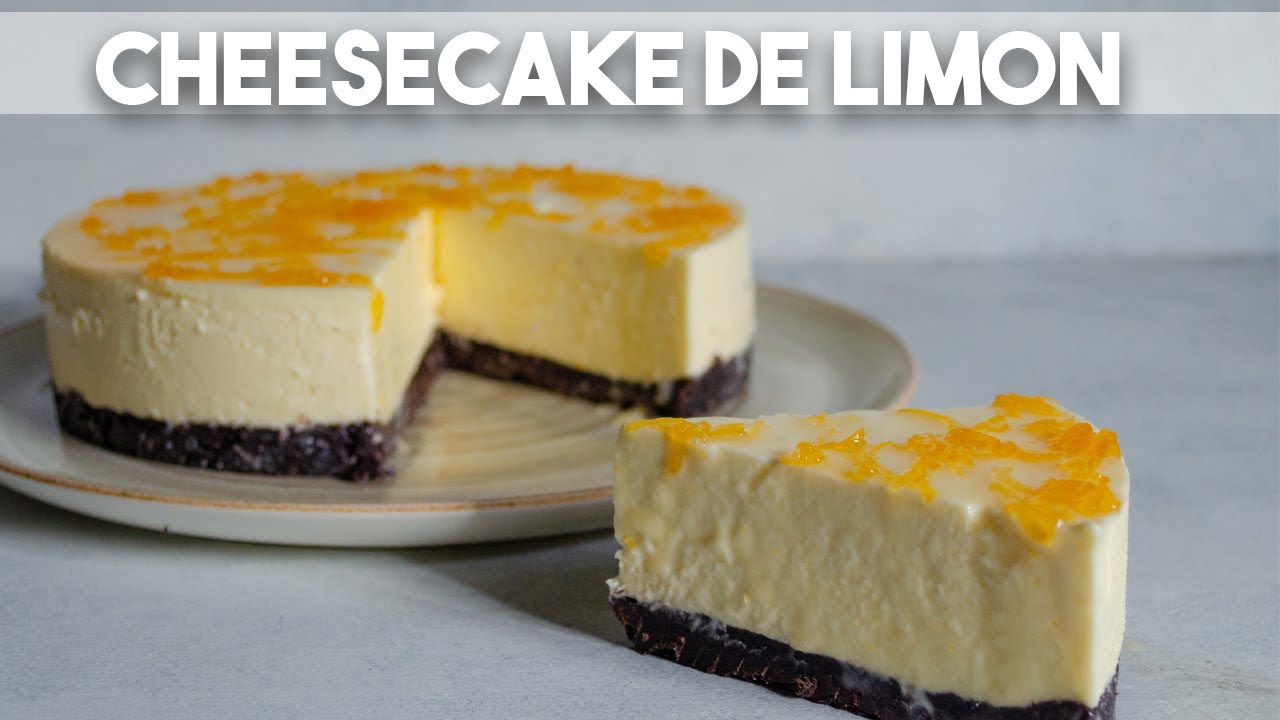 CHEESECAKE DE LIMON, muy fácil
