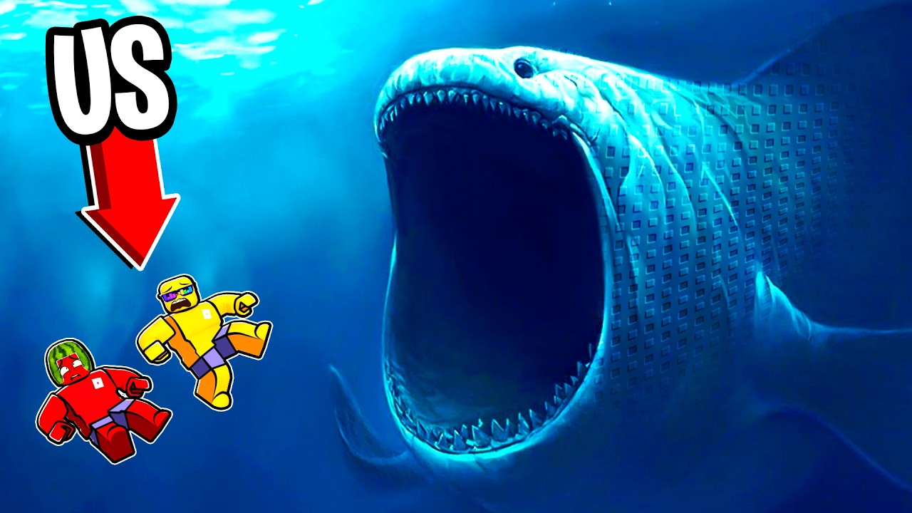 DIVE DOWN TO FISH In Roblox