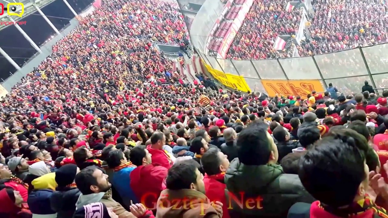 TT arenada GÖZTEPE ŞOV sen bana yasak ben sana tutsak