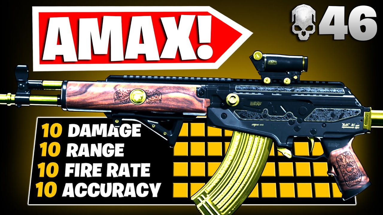 46 KILLS w/ my *BROKEN* AMAX CLASS in WARZONE SEASON 5! (BEST 