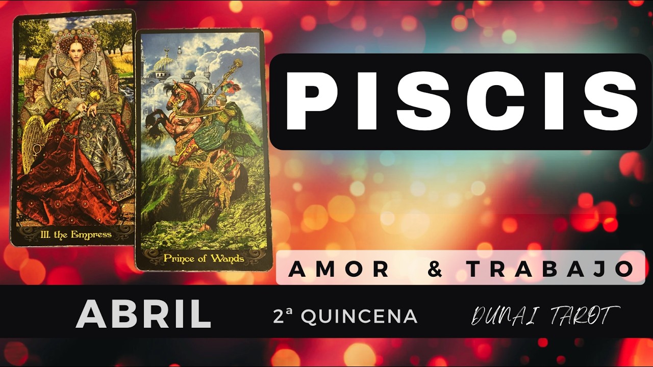 💛PISCIS♓️Luego de una decepci&oacute;n inesperada, llega LA FELICIDAD❤️💍que mereces!! HOROSCOPO PISCIS AMOR
