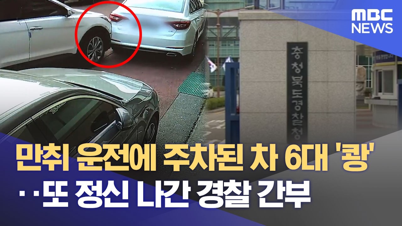 경찰 간부 음주운전 