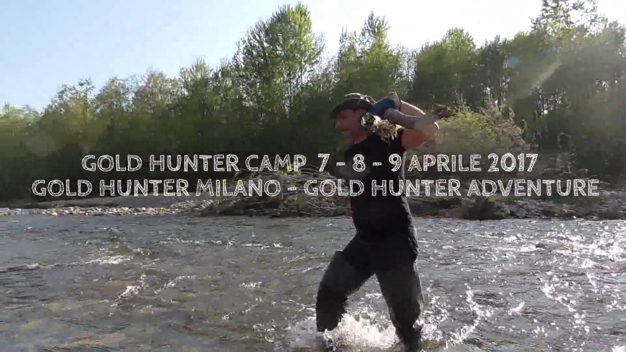 Cercatori d'oro sull'Elvo. Gold Hunter Camp. Seconda parte.