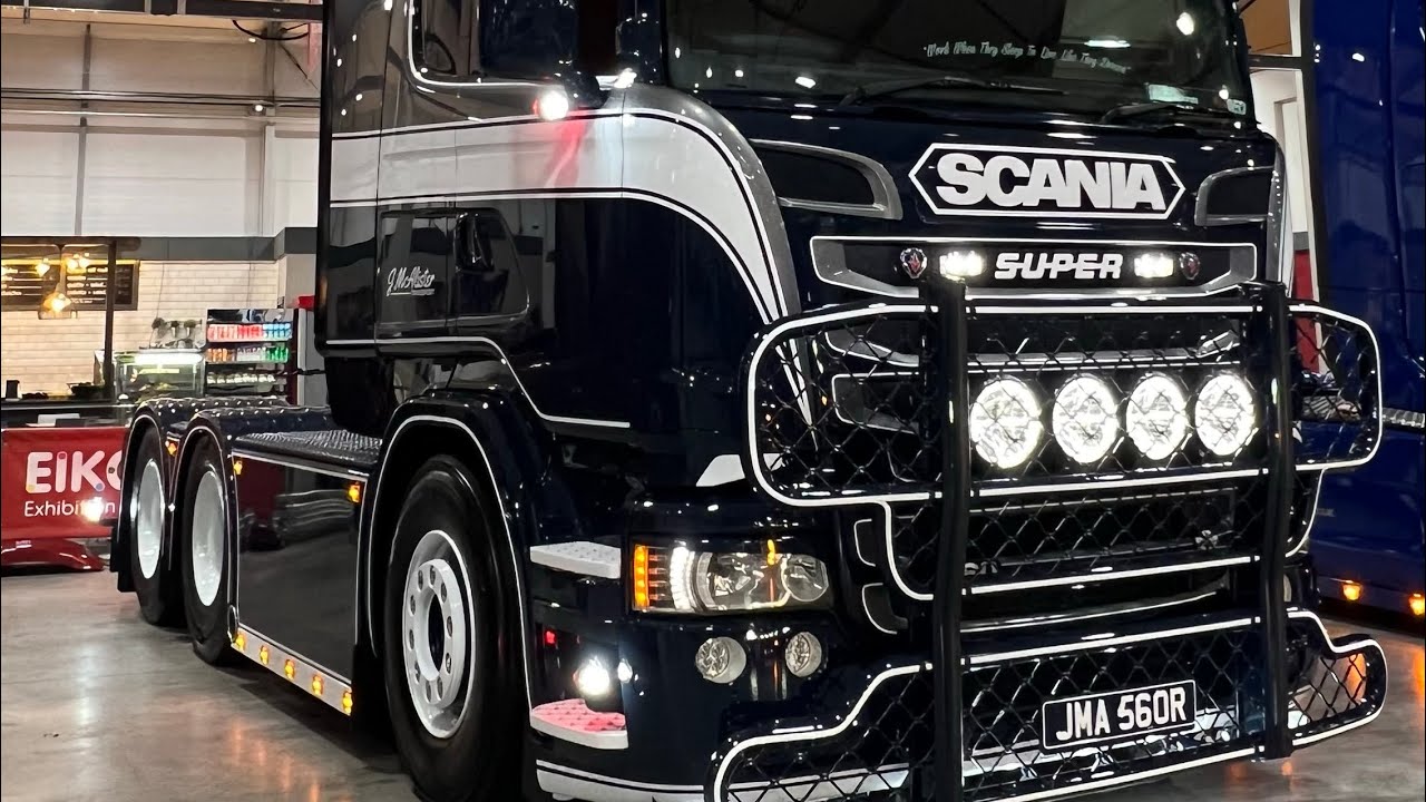 Trucks Leaving DRIFTERSTYLE 2024 @Drifterstyle  Eikon Exhibition Centre - Northern Ireland