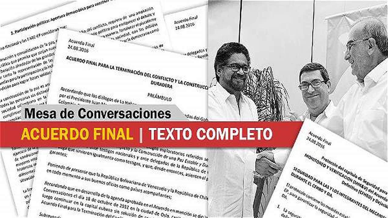 LECTURA DEL ACUERDO FINAL PARA LA TERMINACI&Oacute;N DEL CONFLICTO. # 18