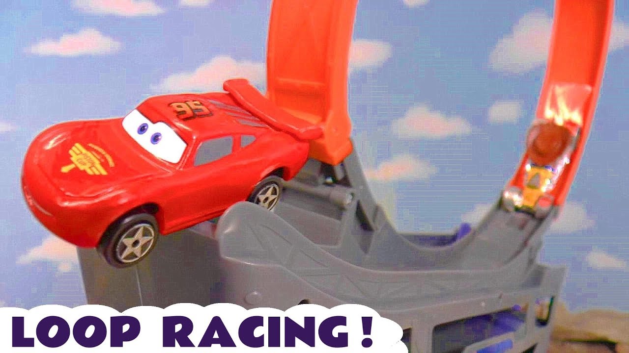 Fun Loop Racing Challenge with Toy Cars Cars Stories