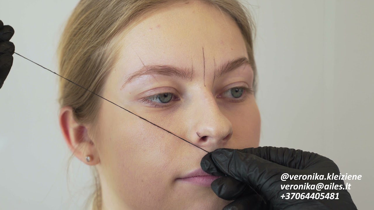 Antakių dažymas su henna (Marie-Jose&Co)