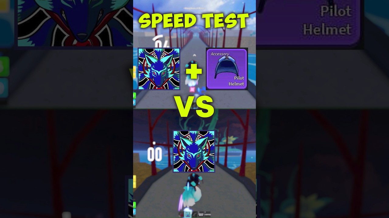 Is the Pilot Helmet the Fastest Then Kitsune #roblox  #bloxfruits #avipb13