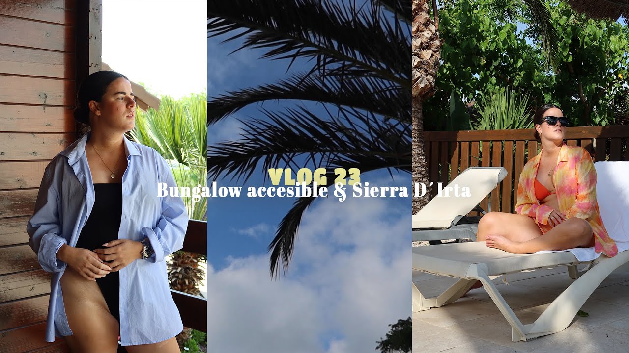 BUNGALOW ACCESIBLE⛺🌴♿ (CAMPING RIBAMAR)+ TURISMO ACCESIBLE SIERRA D´IRTA | @nosoyloquevesoficial