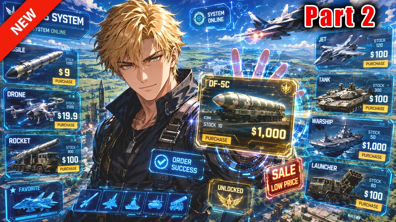 Part 2: From FBI Moment I Was Investigated, I Unlocked Arms System DF-5C Missile Costs Only $1,000!