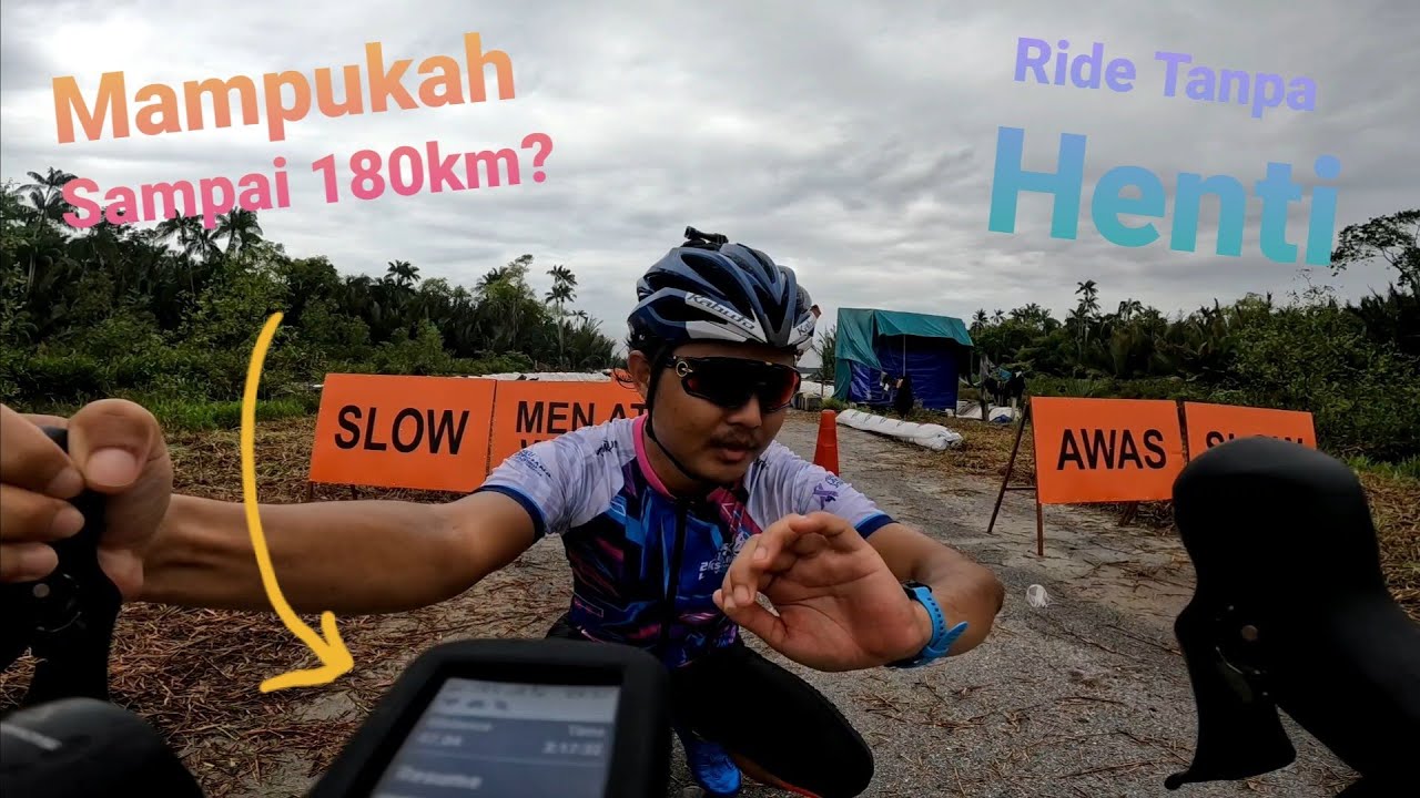 180km Ride - 1st Trial | Mukah-Oya-Dalat-Igan-Mukah Route, Feb 2022 | GoPro Hero 10 | Cannondale Evo