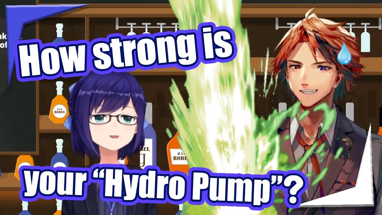 Roberu is surprised how interested A-chan is with his peeing【Holostars EngSub】