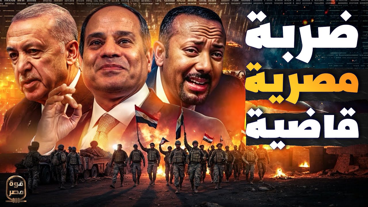 مصر تغلق البحر الأحمر والجيش يحاصر حدود إثيوبيا والصومال ومخطط ترامب وألمانيا بسوريا لوقف خطر السيسي