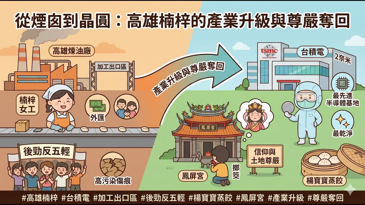 【高雄楠梓】台積電真的來了！後勁土地公竟在30年前就預言過？