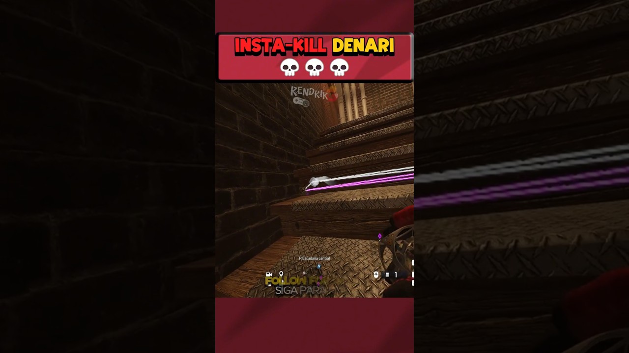 INSTA-KILL DENARI ON THE CLUBHOUSE STAIRS 