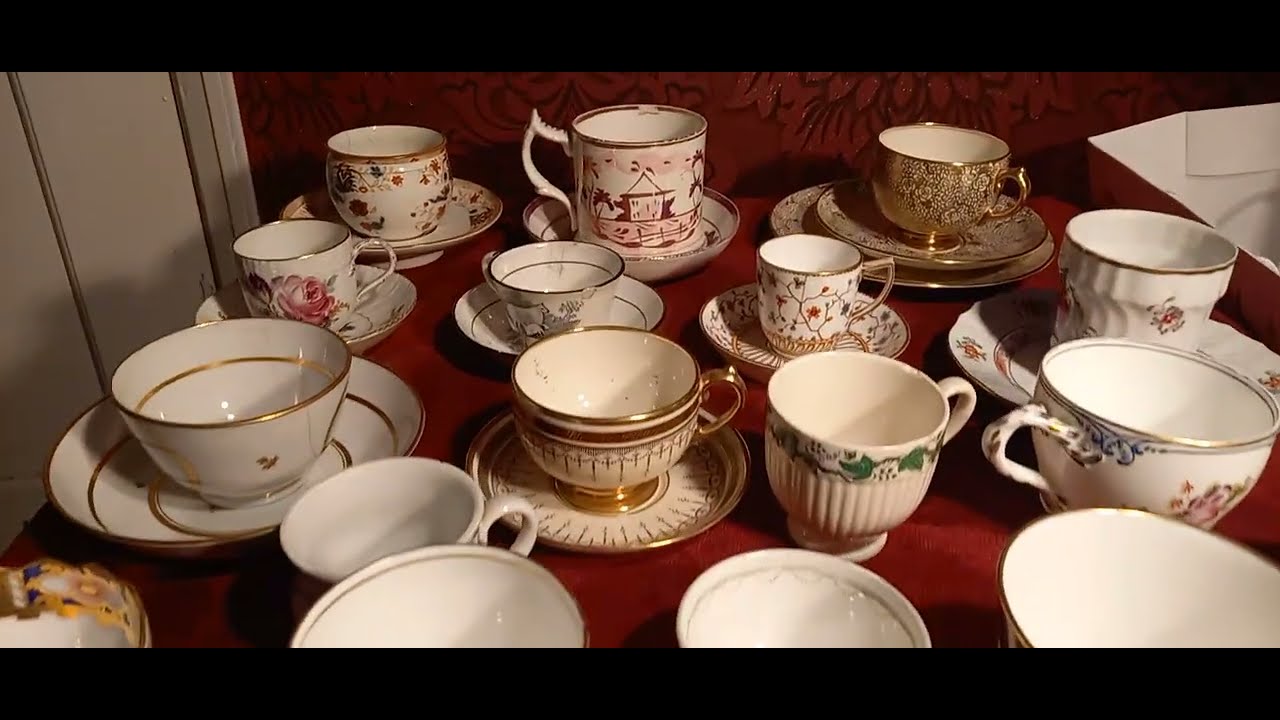 Let's talk auction house , antique cups and saucers for 35 £ what did we get ?