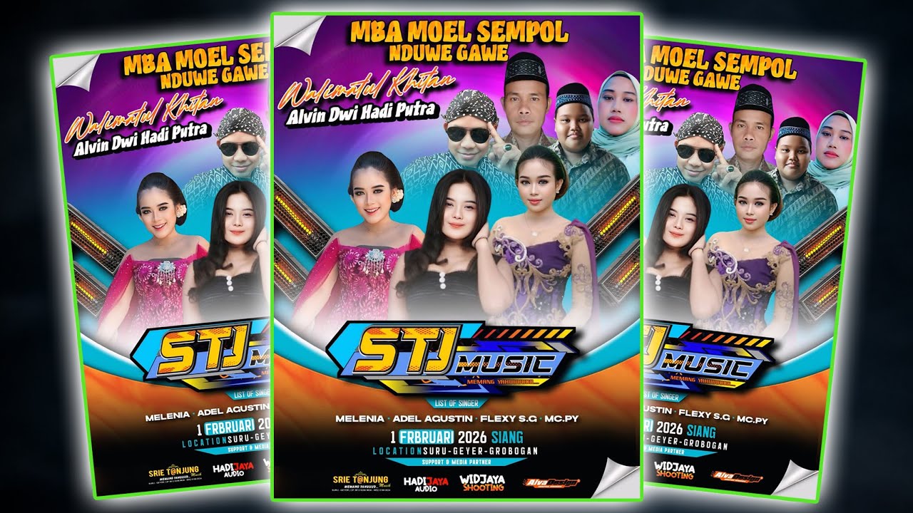 🔴#live STJ MUSIC // MBAK MOEL SEMPOLAN NDUWE GAWE // SURU 01/02/26 // HADI JAYA AUDIO // WIDJAYA PRO