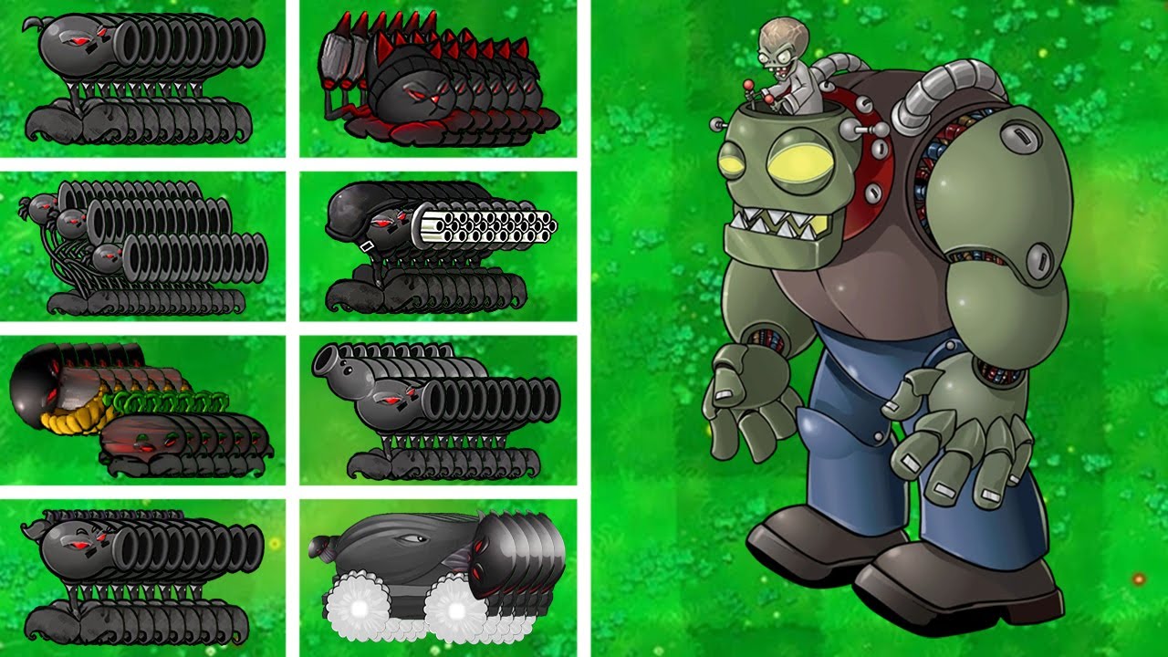 PVZ 1 Doom Challenge - Which Doom Plant Can One Shot Dr. Zomboss ?