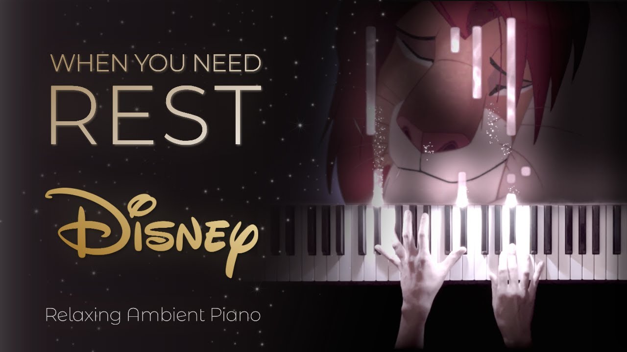 CAN YOU FEEL THE LOVE TONIGHT (Disney) 🎹 Relaxing Ambient Piano - The Lion King
