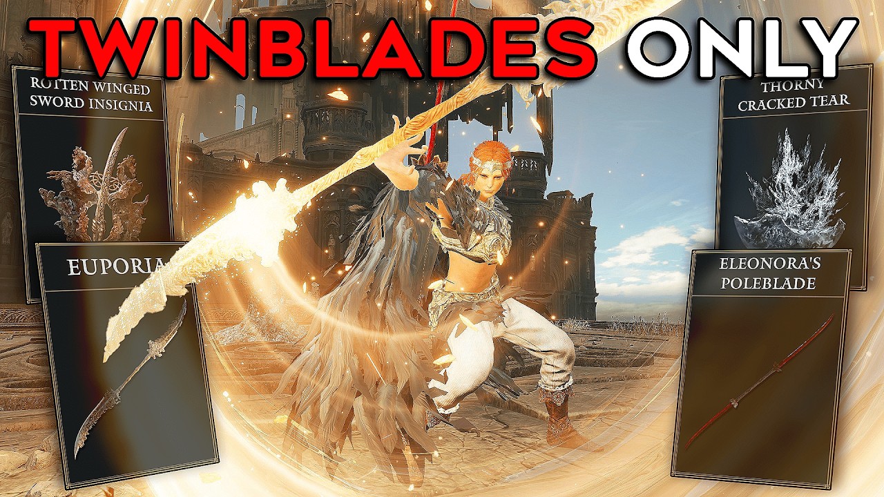 Elden Ring (+DLC) But I Can ONLY USE TWINBLADES