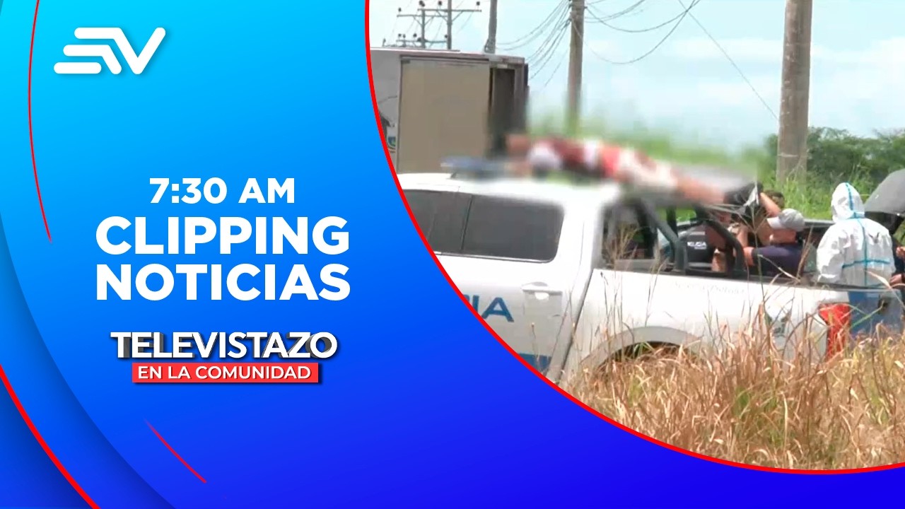 5 Hombres fueron asesinados a tiros en el cantón Arenillas | Televistazo | Ecuavisa