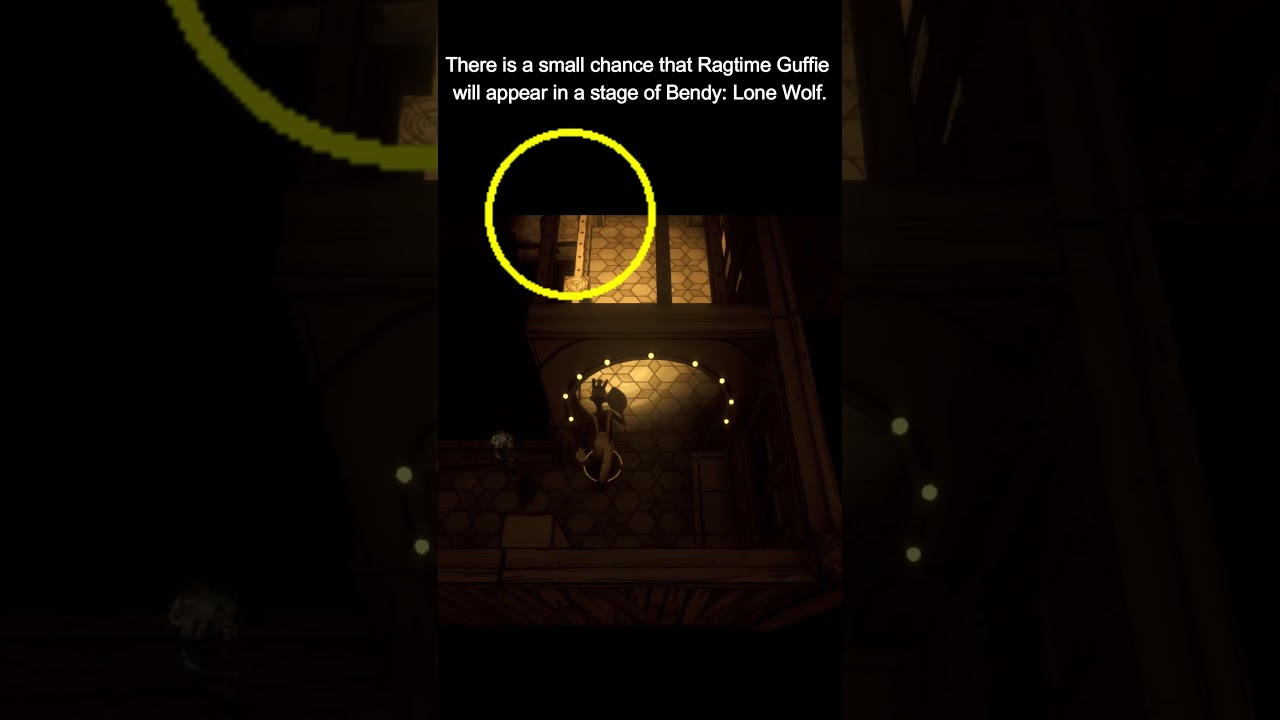 Guffie is wandering in Bendy: Lone Wolf