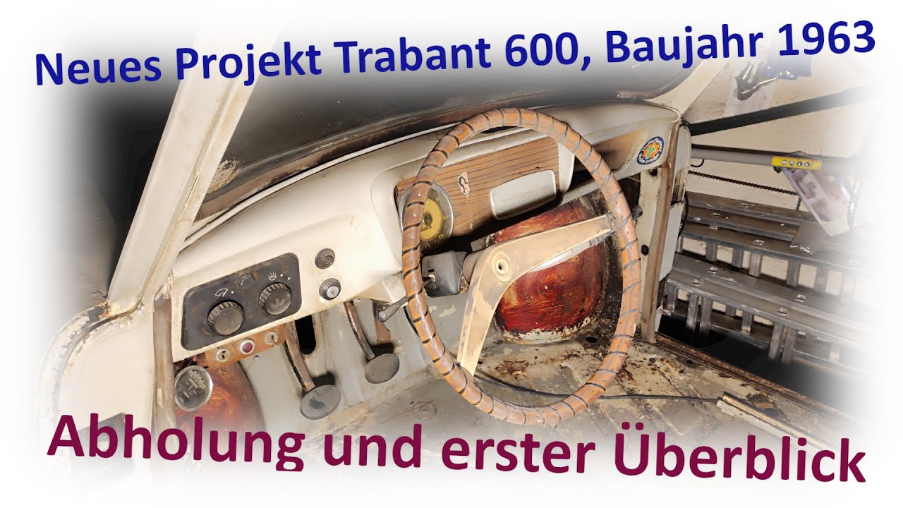 Neues Projekt, Trabant 600, Baujahr 1963
