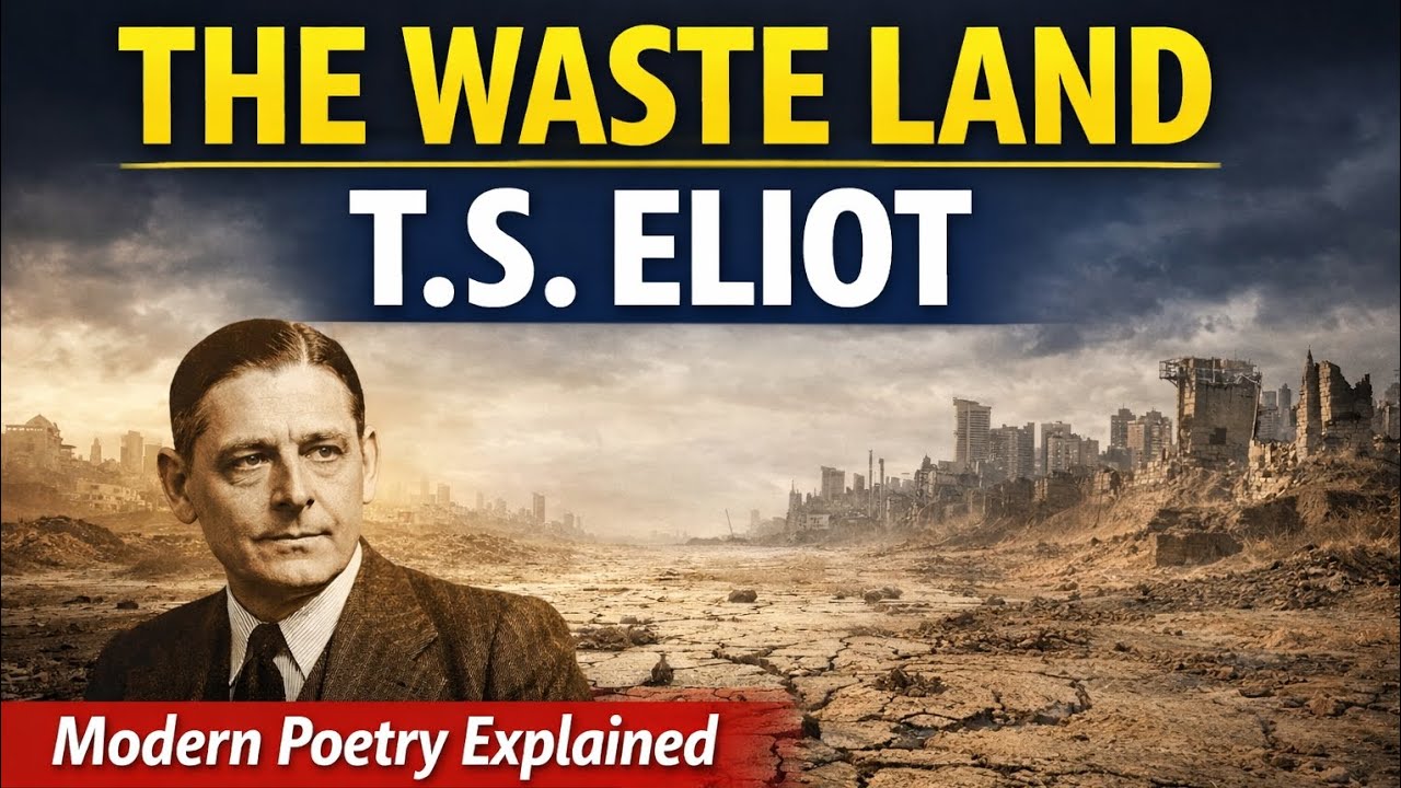 The Waste Land by T.S. Eliot | Detailed Section-wise Explanation | BA & MA English