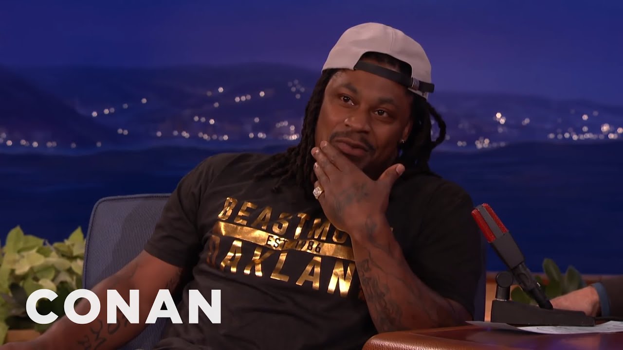 Marshawn Lynch On The Origins Of “Beast Mode” | CONAN on TBS