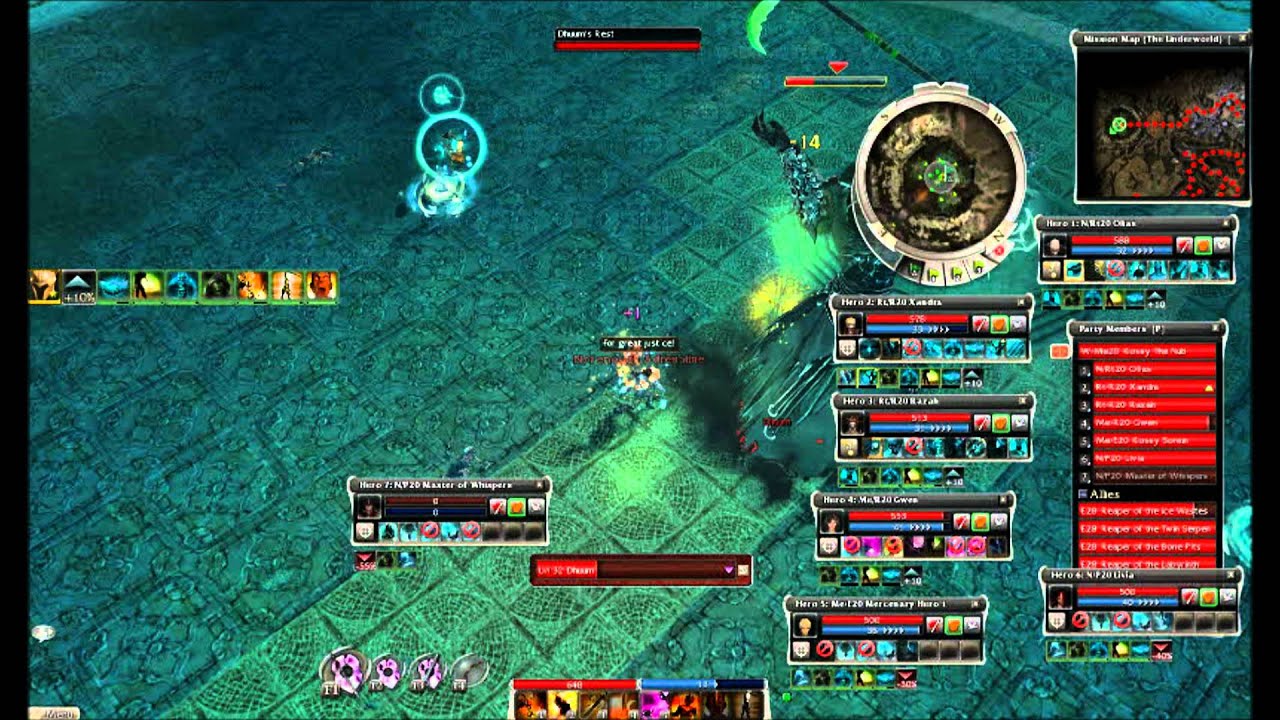 The Underworld: Dhuum Hard Mode with heroes