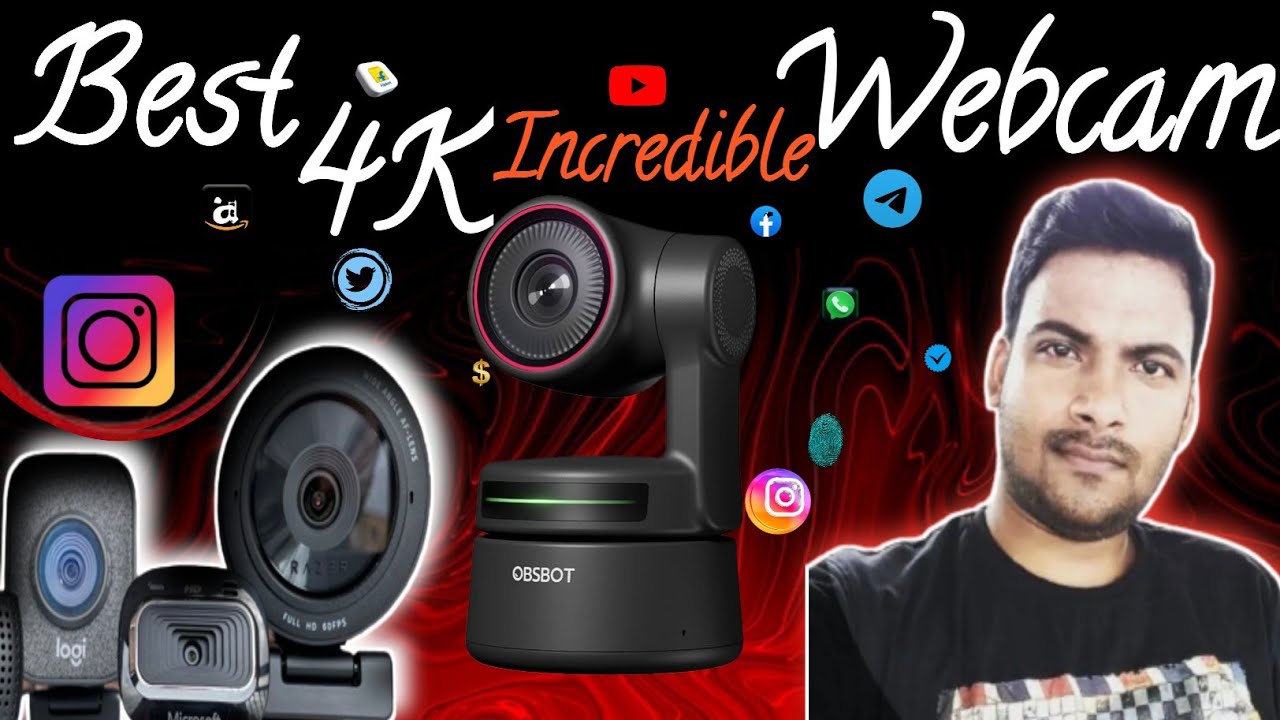 4k Webcam Magic Unleashed: Introducing Incredible OBSBOT Tiny 2 l Ai traking l Ai framing