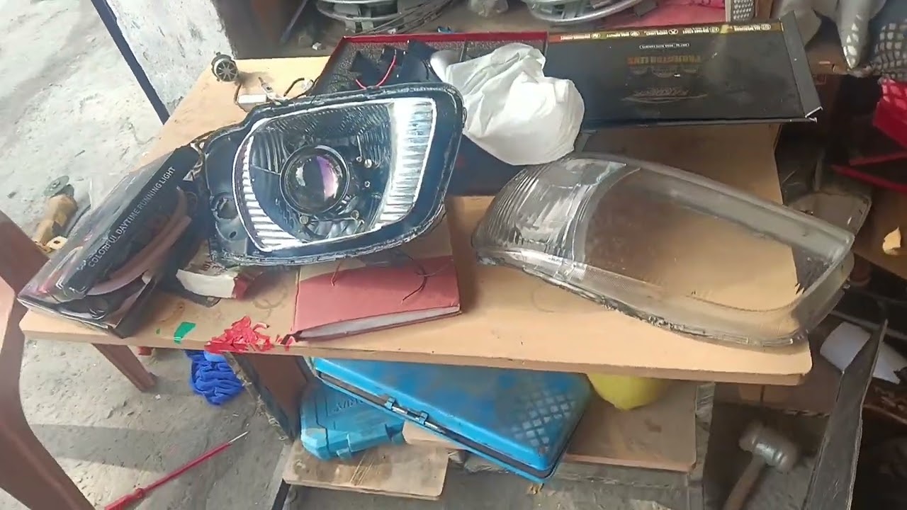 projector installation Alto headlight