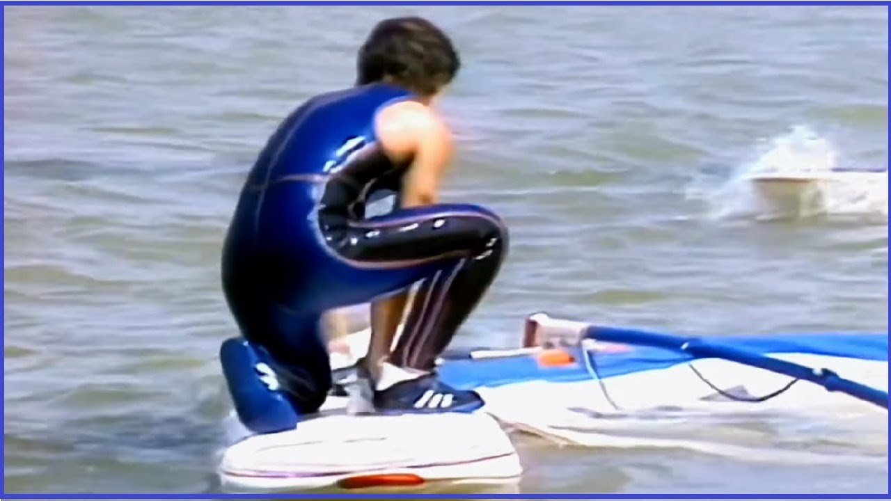 Old School Windsurfing on Lake Balaton - Windsurfer, Windglider, HiFly, Klepper (1981)