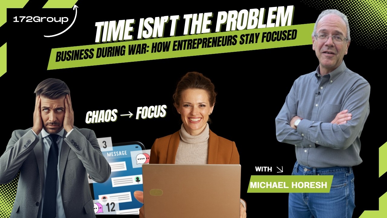 Entrepreneurs: You Don’t Have a Time Problem. You Have a Focus Problem