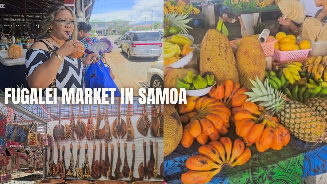  The Beautiful Fugalei Market in Samoa